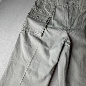 Ozark Wilderness Outfitters Men Tan Cotton Cargo Pants 38x34 TP814 Khaki Utility